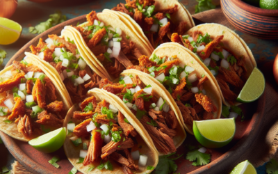 Tacos de carnitas estilo Michoacán