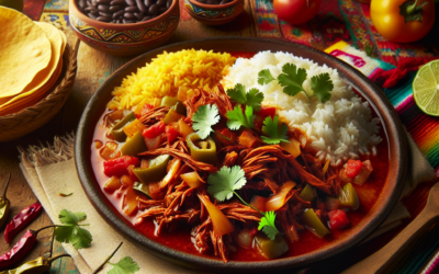 Ropa vieja al estilo mexicano