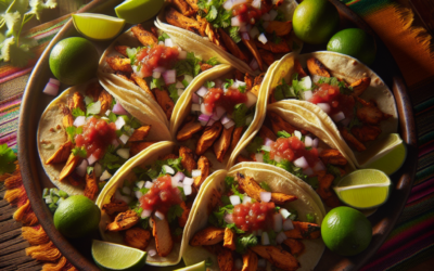 Tacos de pollo al pastor