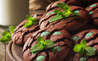 Galletas de menta y chocolate: frescura en cada bocado