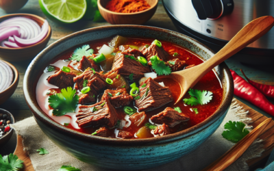 Birria de Res en Olla de Cocción Lenta: Receta Paso a Paso