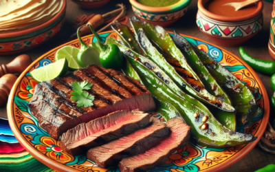 Carne Asada con Nopales: Receta Mexicana para Parrilladas