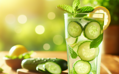 Limonada de Pepino y Menta: Refrescante y Saludable