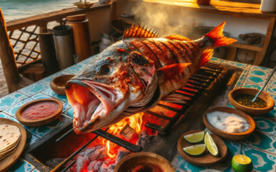 Pescado a la talla al estilo Guerrero