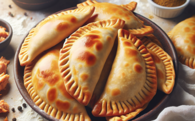 Empanadas de pollo con masa casera