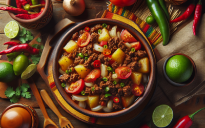 Picadillo Mexicano con Carne de Res: Receta Fácil y Tradicional