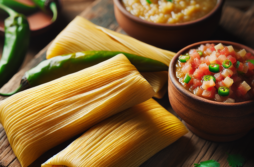 Tamales sin manteca de puerco