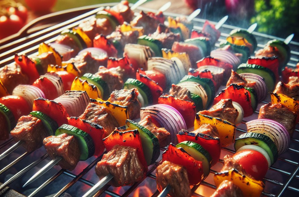 Alambres o Brochetas a la Parrilla