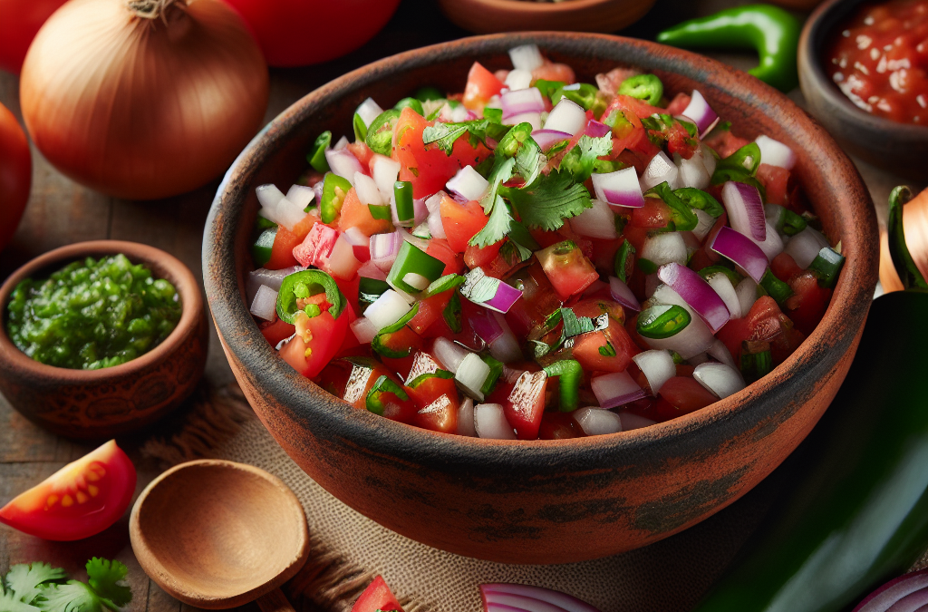 Salsa Pico de Gallo Tradicional