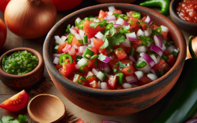 Salsa Pico de Gallo Tradicional