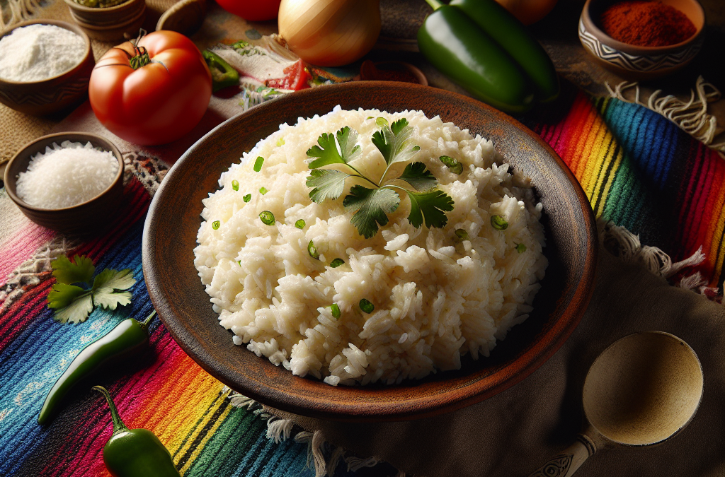 Arroz Blanco a la Mexicana