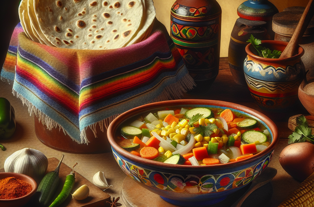 Sopa de Verduras Mexicana